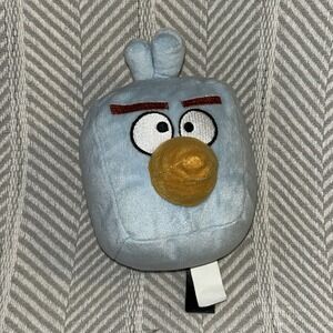 Angry Birds Plush Blue Cube Ice Bird 6"  No‎ Sound Rovio Commonwealth